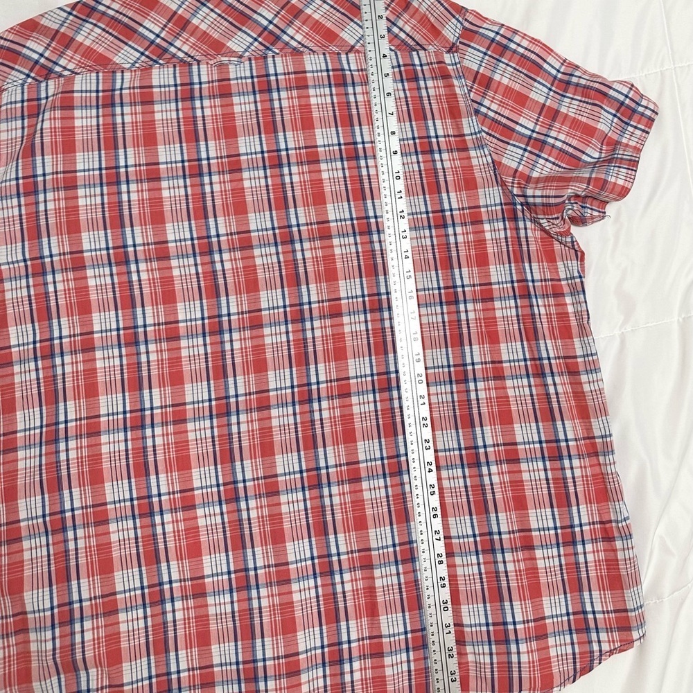 i jeans by Buffalo Plaid Casual Button Down Shirt SZ 3X Price Firm - Picture 3 of 12